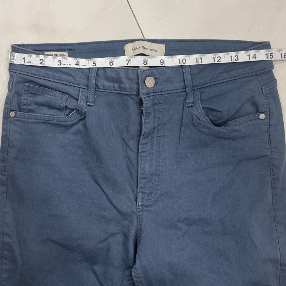 Calvin Klein High Rise Skinny Ankle Pants.  Sz 31 - Picture 4 of 10